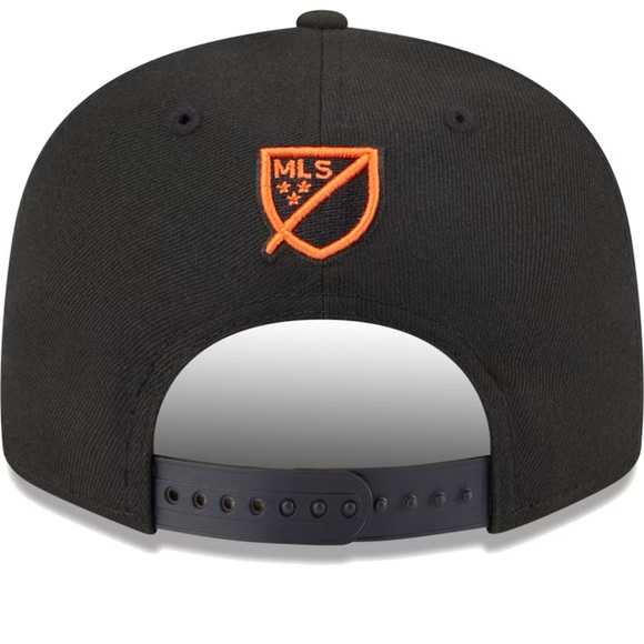 Houston Dynamo FC New Era Kick Off 9FIFTY Snapback Hat - Black - Picture 13 of 13